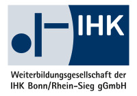 Logo Weiterbildungsgesellschaft der IHK Bonn/Rhein-Sieg gGmbH